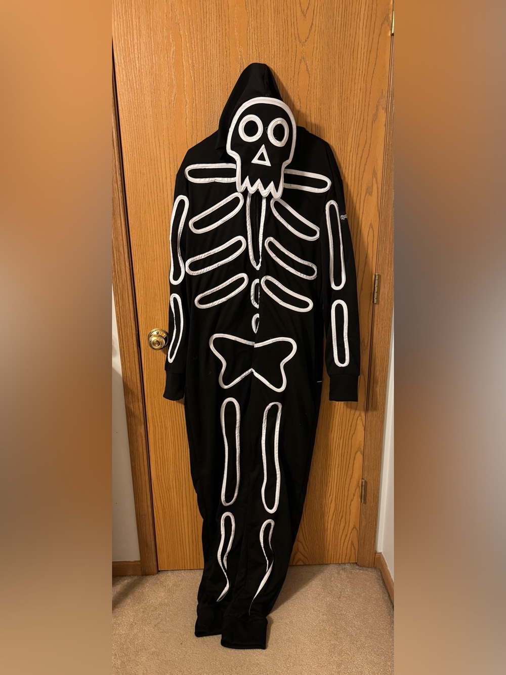 Tipsy Elves Men’s XL Neon LED Light Up Skeleton Halloween Costume